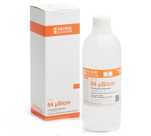 HI 7033 L Стандарт проводимости 84 µS/cm HI 7033 L Стандарт проводимости 84 µS/cm