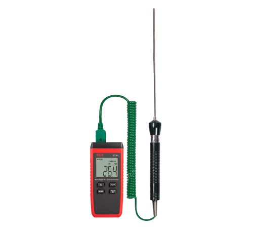 Термометр RGK CT-11 с погружным зондом температуры TR-10W с поверкой