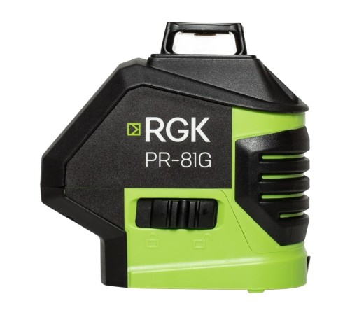 Комплект: лазерный уровень RGK PR-81G + штанга-упор Комплект: лазерный уровень RGK PR-81G + штанга-упор