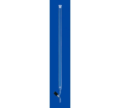Хроматографическая колонка Lenz 200 мм, 15 мл, NS14/23, с фриттой, PTFE игольчатый кран, стекло Хроматографическая колонка Lenz 200 мм, 15 мл, NS14/23, с фриттой, PTFE игольчатый кран, стекло