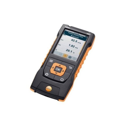 Комплект Testo 440 с зондом с обогреваемой струной и кейсом Комплект Testo 440 с зондом с обогреваемой струной и кейсом